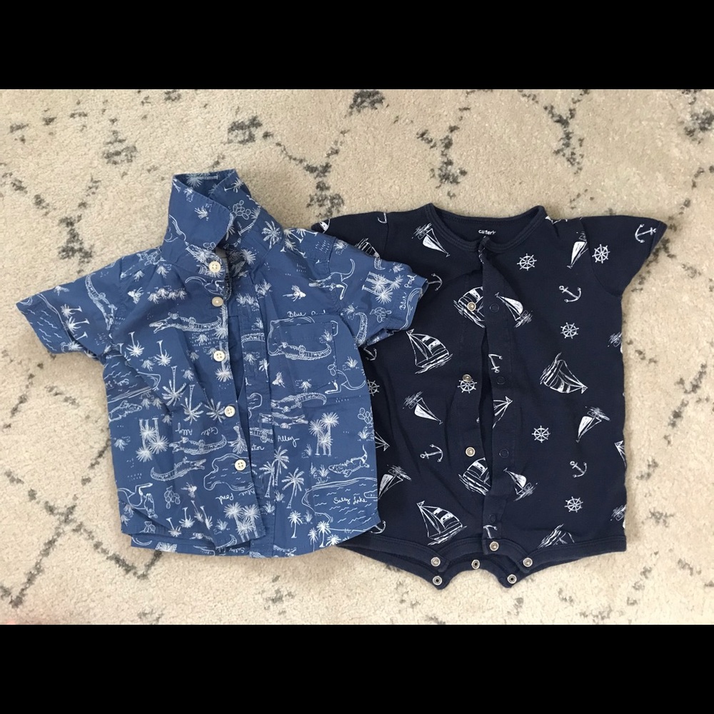 Carter’s Boy’s Shirt & Onepiece
